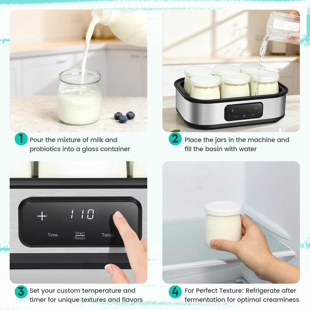 Family-friendly device supports healthy breakfast routines.