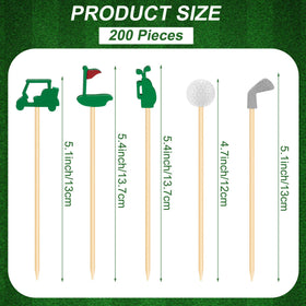 Aodaer golf-bag picks showcase style while securing finger foods at parties.