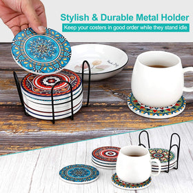 AODINI mandala coaster pattern 8 makes a thoughtful housewarming gift