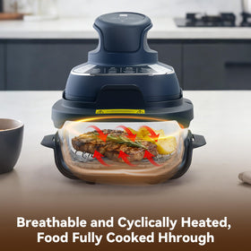 AODPWEN air fryer grill rack promotes even heat via airflow