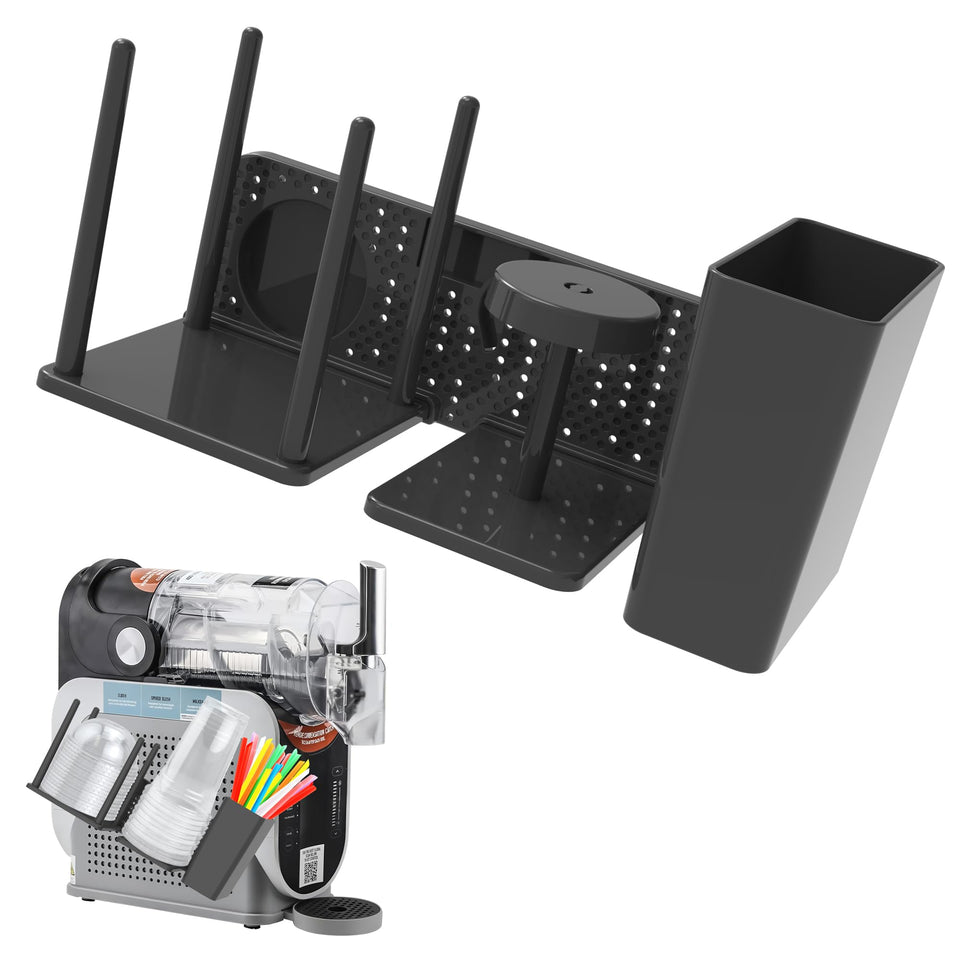 AODPWEN cup organizer mounted on the Ninja FS301 side for secure cup storage