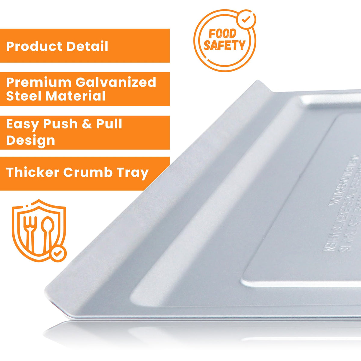 AODPWEN easy-clean mats and tray designed for high-heat Ninja use