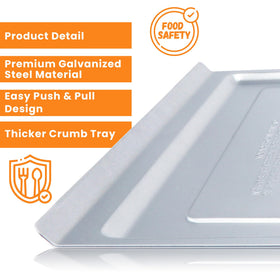 AODPWEN easy-clean mats and tray designed for high-heat Ninja use