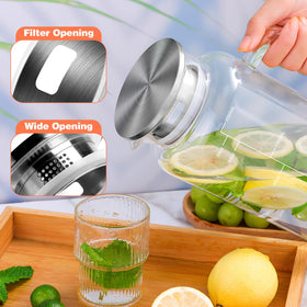 Aofmee 180° lid enables wider pouring with less mess.
