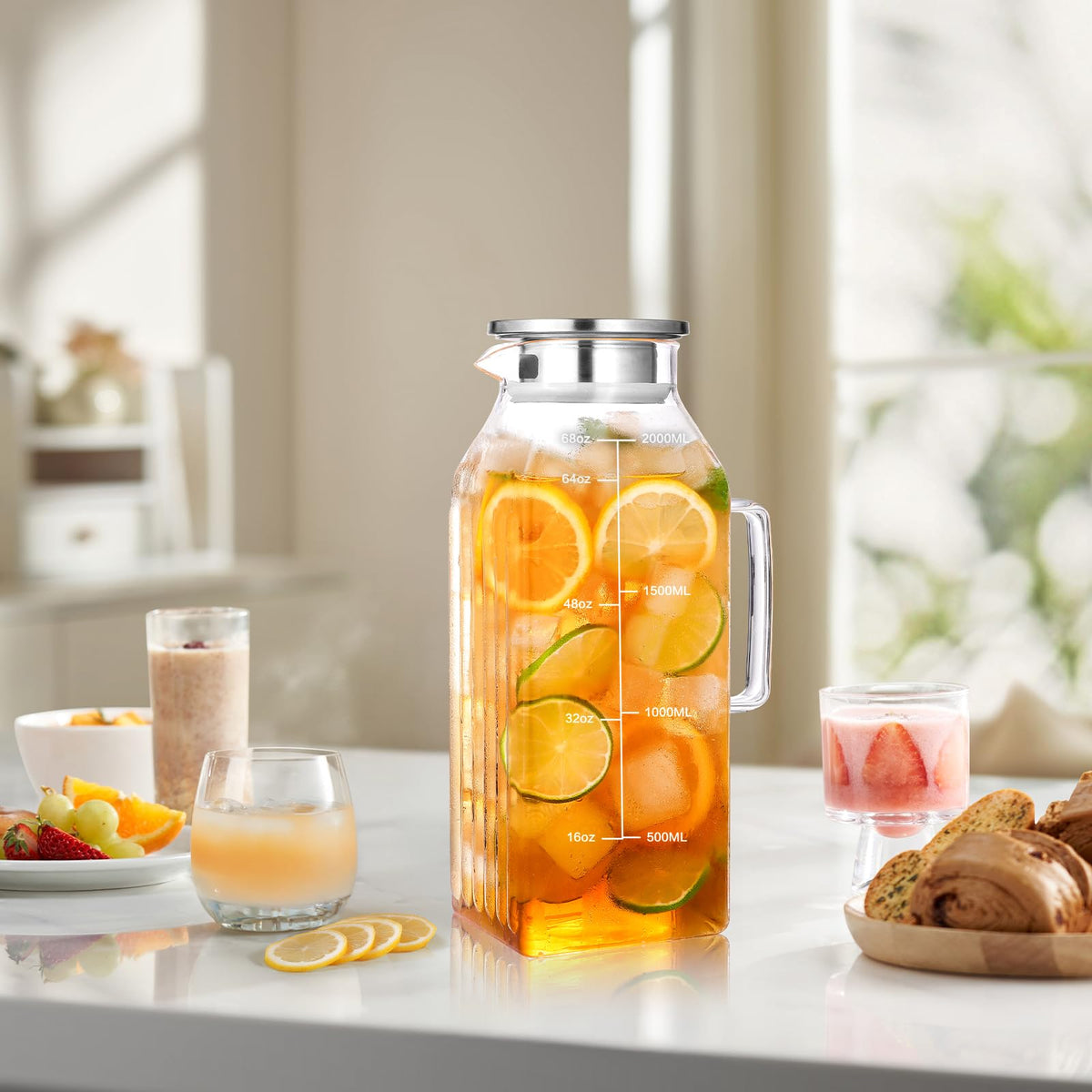 Aofmee wide-mouth pour enables smooth filling and cleaning.