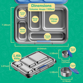 AOHEA 304 stainless steel construction ensures durable daily use