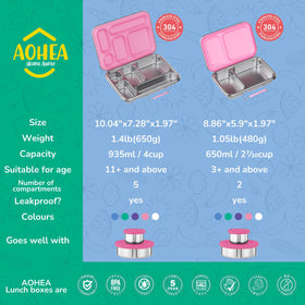 AOHEA BPA-free non-toxic materials ensure safer meals for kids