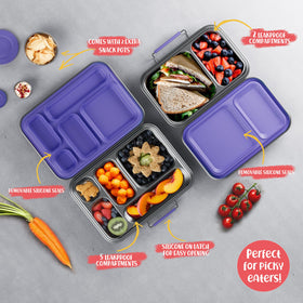 AOHEA dishwasher-safe bento makes cleanup quick after school