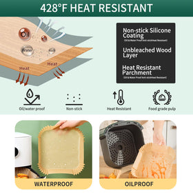 AOJOYS fits 5-8qt air fryer basket.