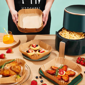 AOJOYS oil-proof air fryer paper prevents sticking.
