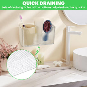 AojSup inside cabinet door organizer mounts easily for tidy kitchen storage