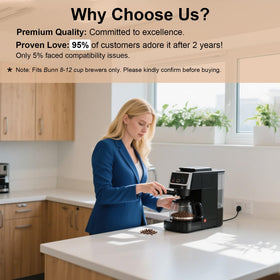 Aolleteau long-lasting filter rated 1–5 years with proper care.