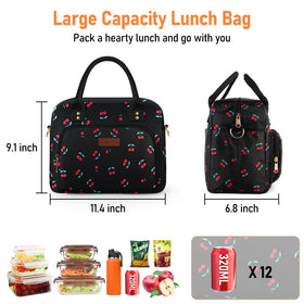 Aomeskoitoy insulated lunch box offers 11.5 liters of storage.