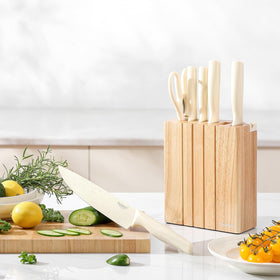 Aomiesen 7-inch santoku knife for versatile chopping and dicing
