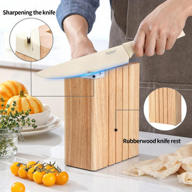 Aomiesen 8-inch chef knife for precise, comfortable slicing