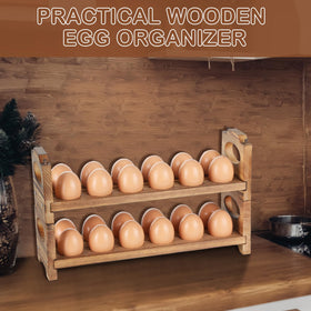 AOOHOOA display for Easter eggs, versatile kitchen decor.