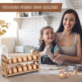 AOOHOOA easy-clean wood finish, wipe-ready after daily use.
