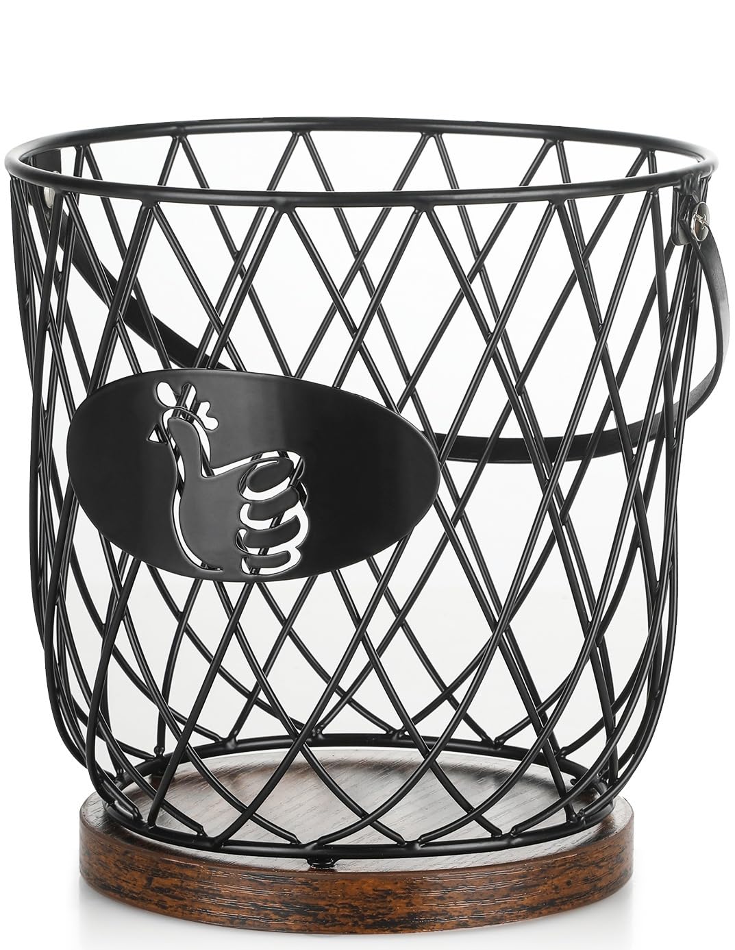 AOOHOOA egg basket with handle for easy carrying of fresh eggs from the coop