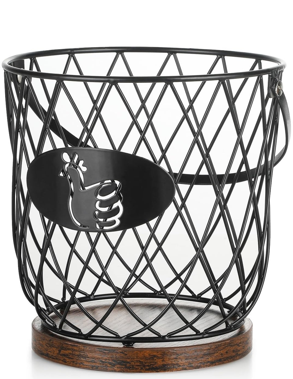 AOOHOOA egg basket with handle for easy carrying of fresh eggs from the coop