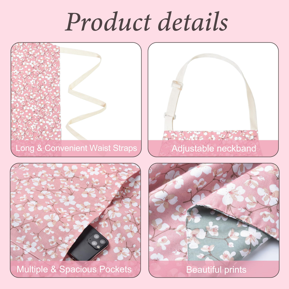 Aoomzoon adjustable-neck straps ensure a secure, comfortable fit for all heights.