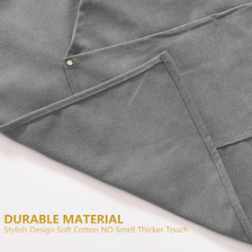 Aoomzoon apron with metal hardware buckle adds durable, stylish adjustment.