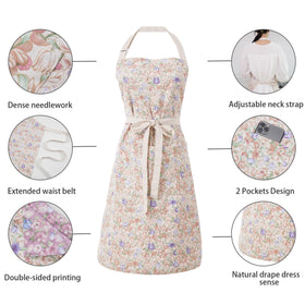 Aoomzoon crafting apron protects clothing during painting and DIY projects