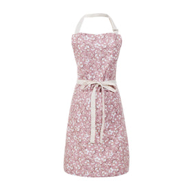 Aoomzoon double-sided apron with two pockets provides versatile cooking protection and easy tool access.