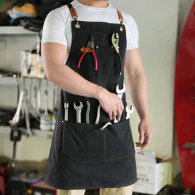 Aoomzoon durable buckle and leather back strap add style and support.