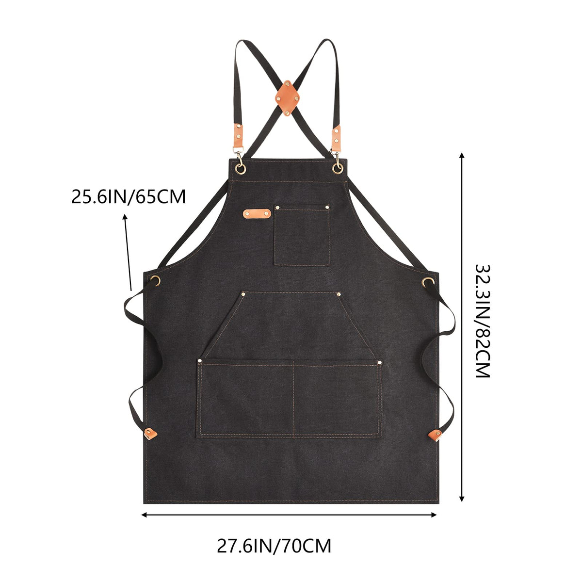 Aoomzoon kitchen apron suitable for home cooks, chefs, and hobbyists.