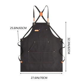 Aoomzoon kitchen apron suitable for home cooks, chefs, and hobbyists.