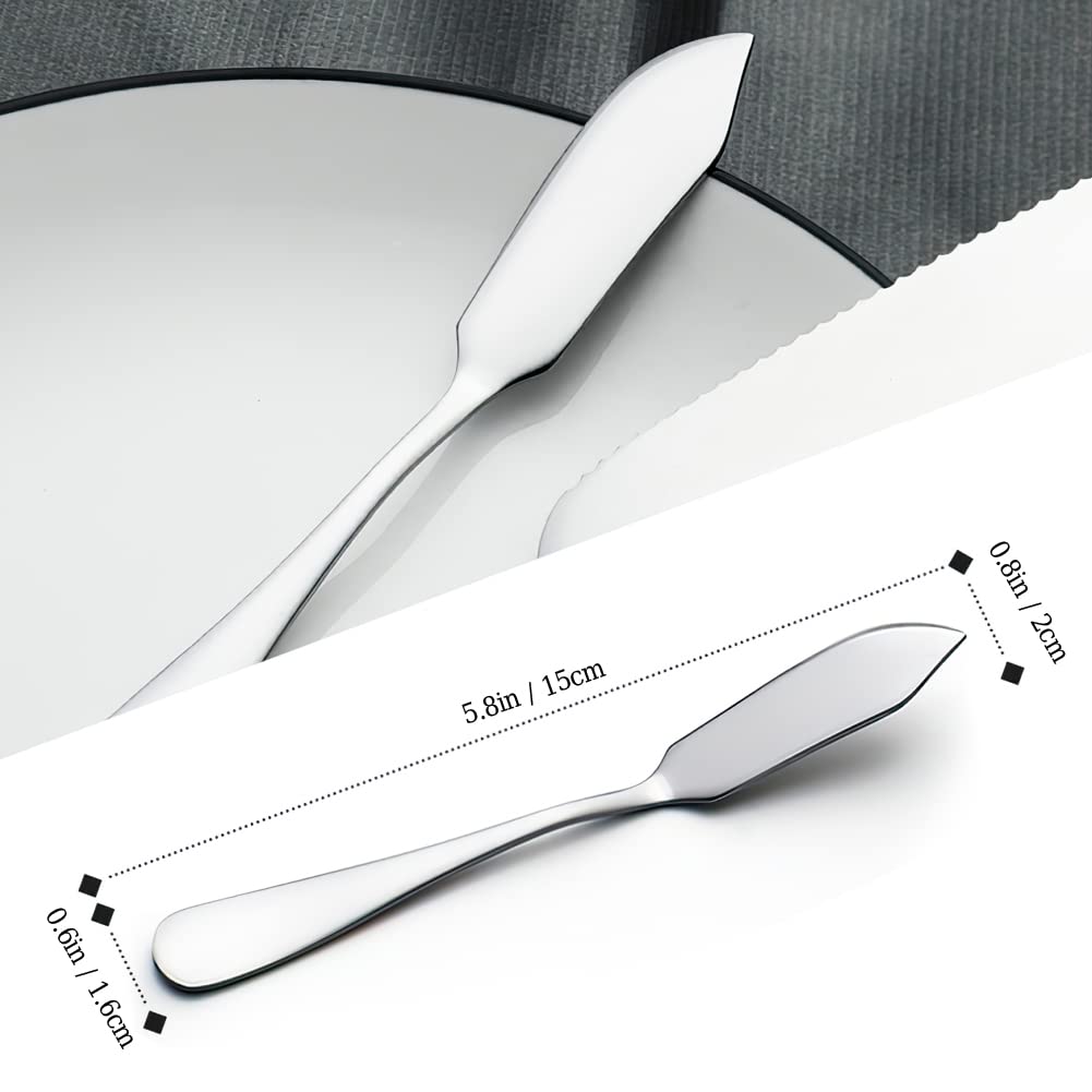 AOOSY cheese knife sleek blade with high polish, perfect for slicing soft cheeses.