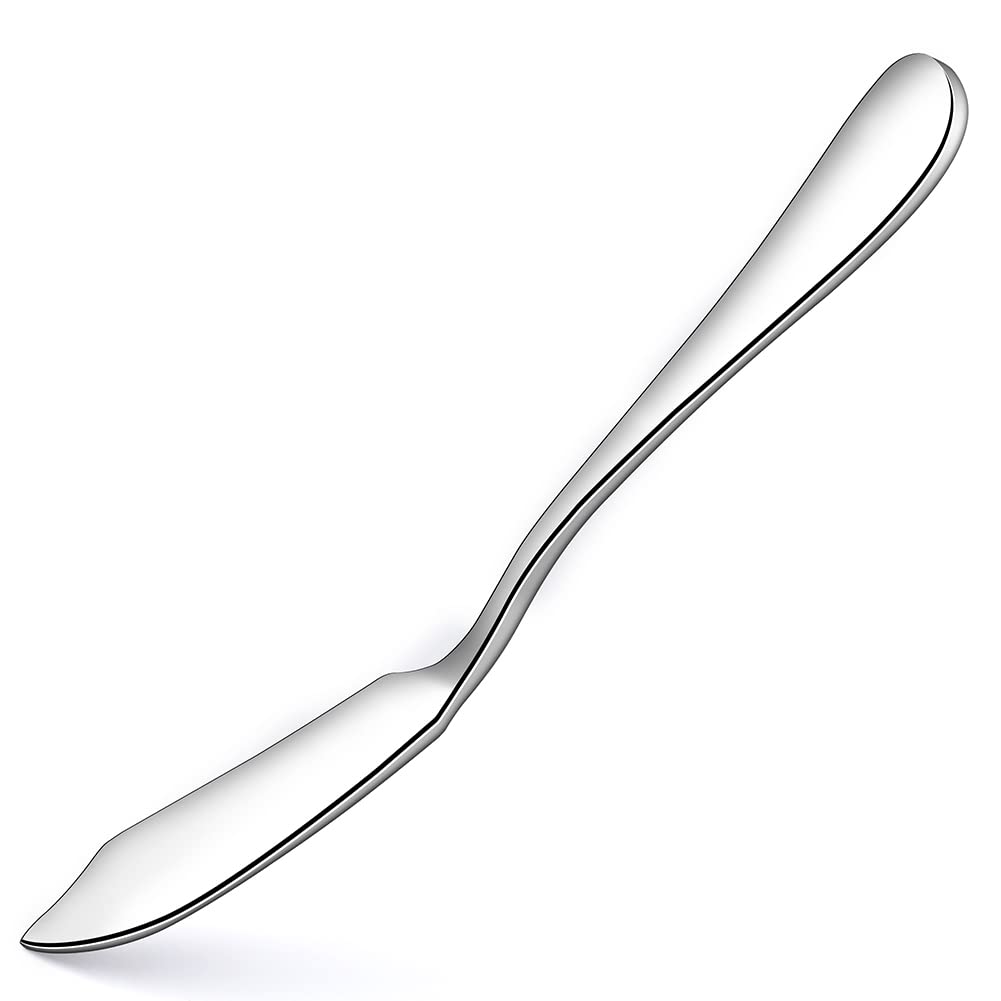 AOOSY mini spreader on a breakfast plate, great for jams and dips.