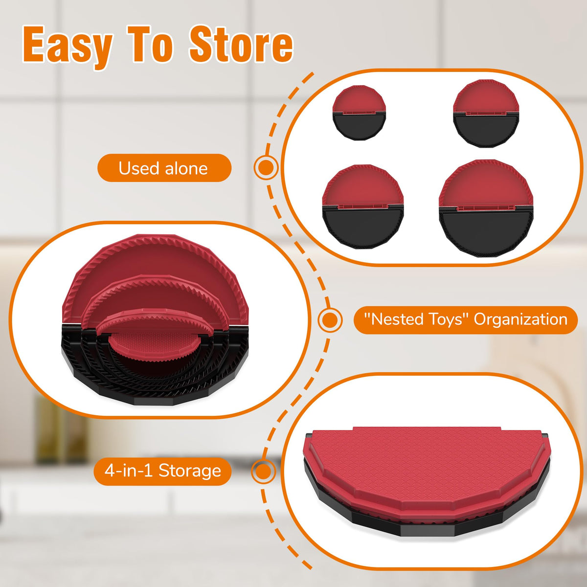 Aopigavi BPA-free and odorless food-safe construction.