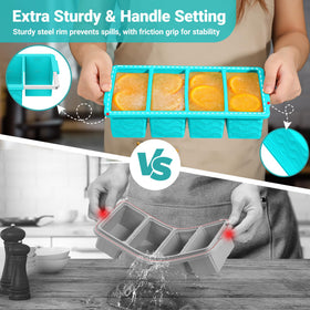 Aopigavi freezer tray ideal for freezing soups and leftovers.