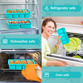 Aopigavi multipurpose freezer tray doubles as jumbo ice molds.