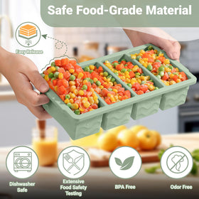 Aopigavi silicone tray with reinforced steel frame for stability.