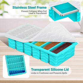 Aopigavi versatile freezer mold for broth, drinks, and coffee cubes.