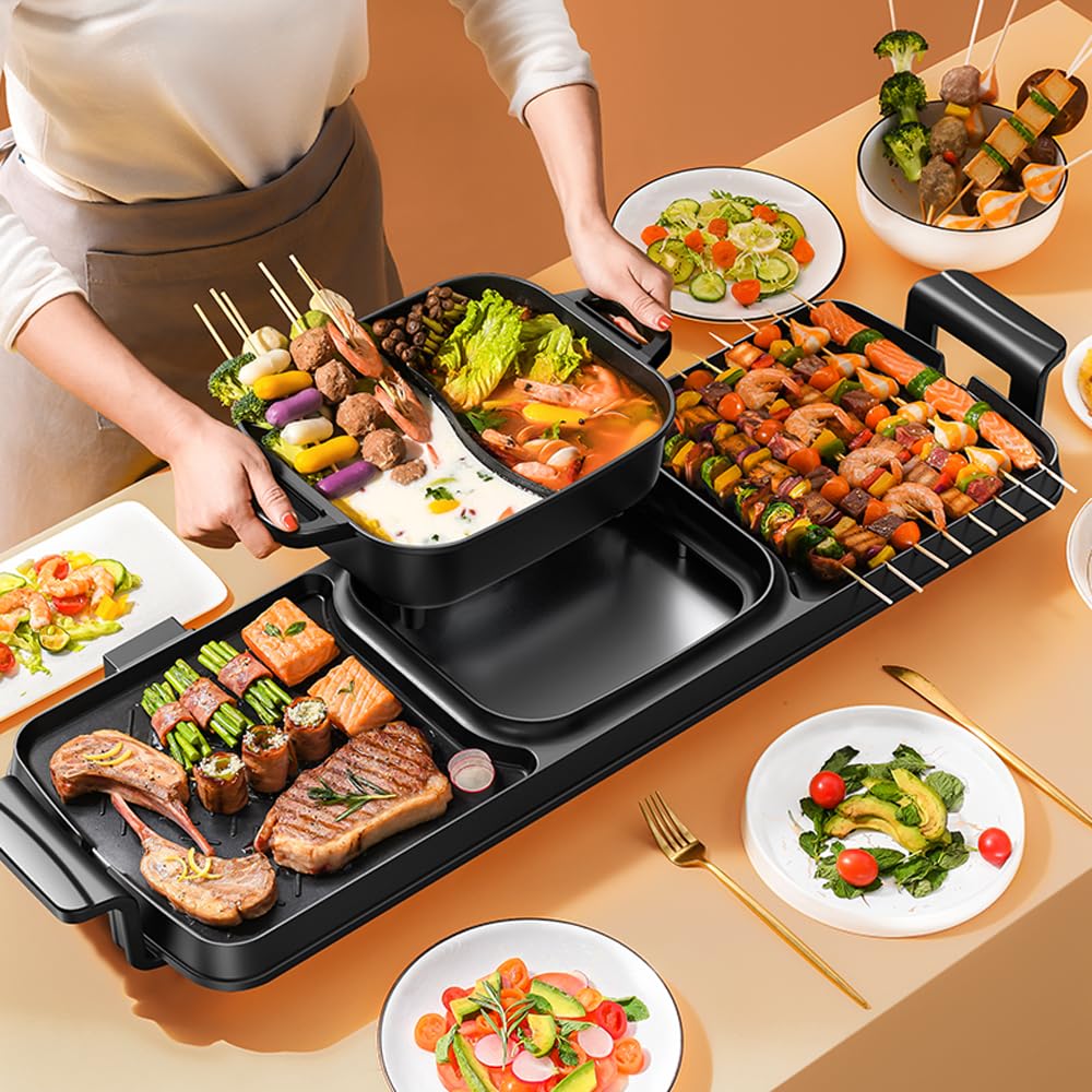 Aoran Kitchen detachable hot pot feature ideal for separate soups or stews