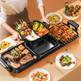Aoran Kitchen detachable hot pot feature ideal for separate soups or stews