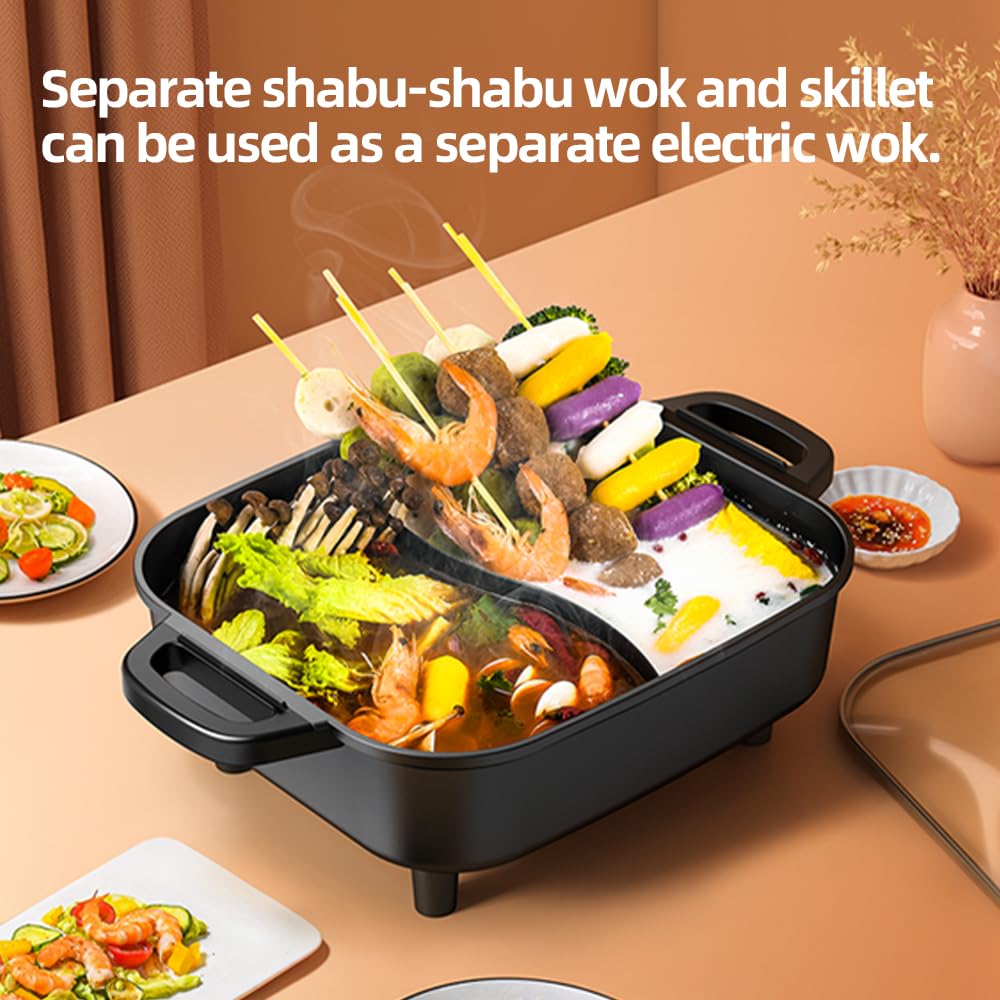 Aoran Kitchen wide grill surface ready to cook multiple dishes at once