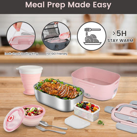 AOSION lunch box with 110V/12V/24V options for home, car, truck