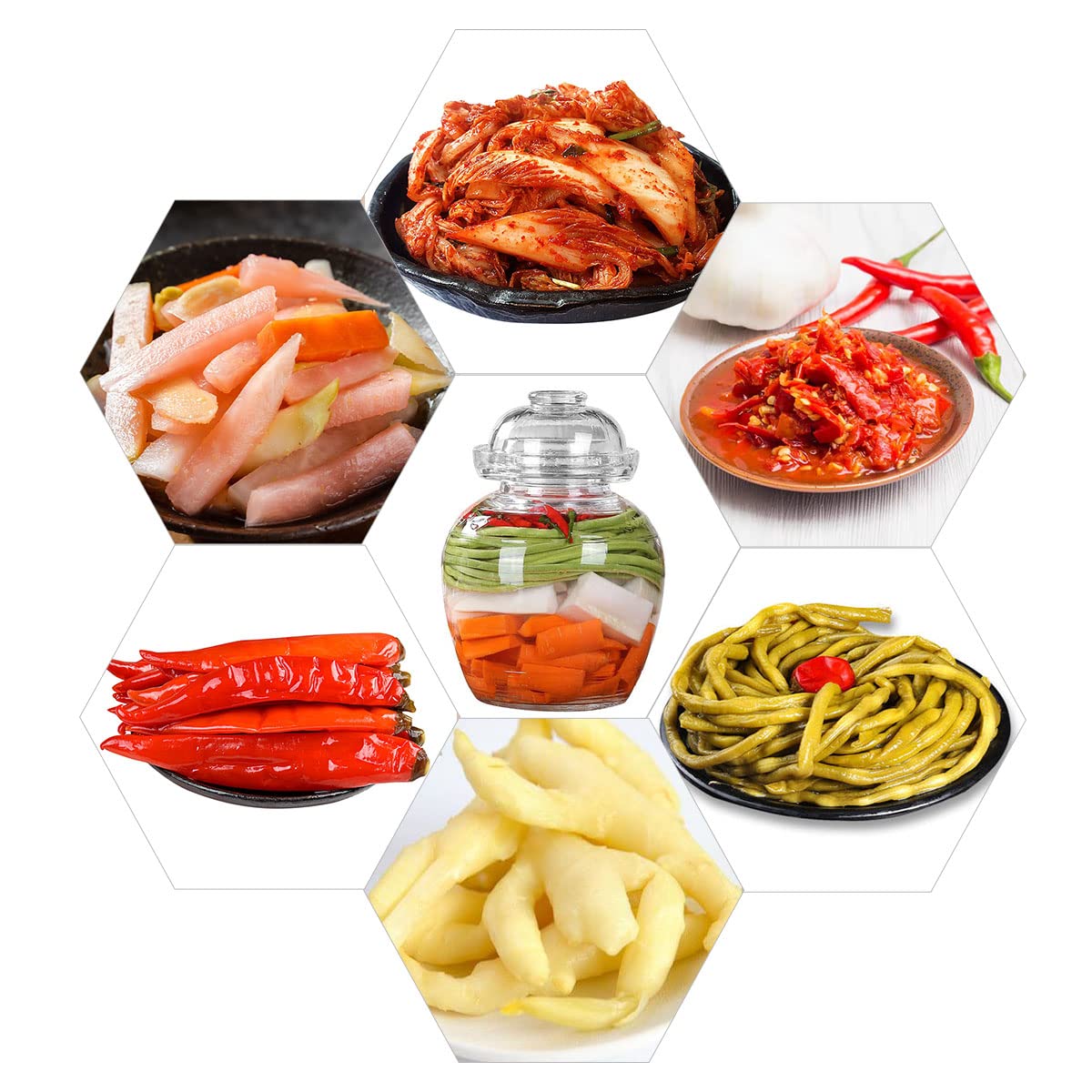 Aosnttol water-seal airlock lid reduces odors during fermentation.