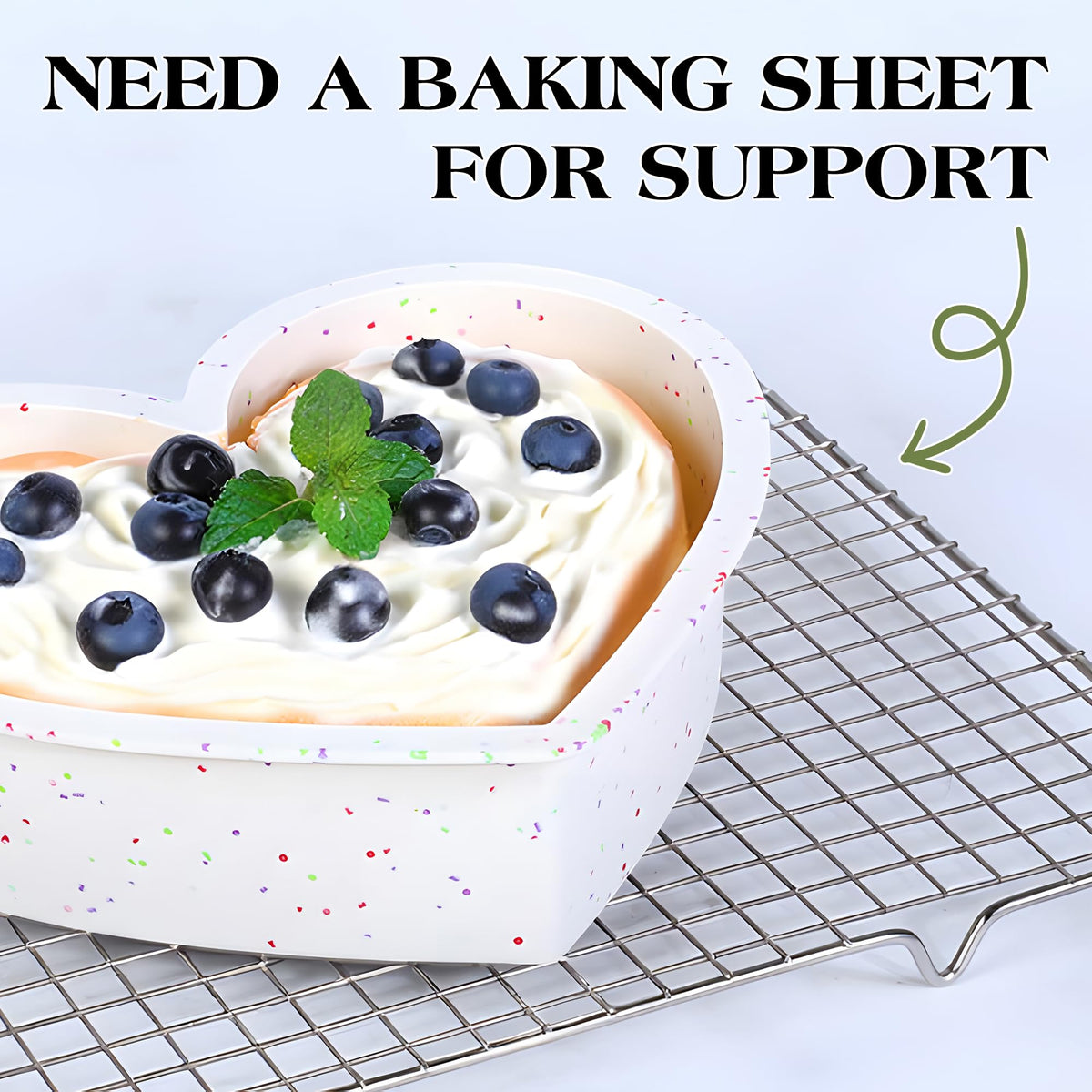 Ideal for cakes, cheesecakes, and brownies in 6, 8, and 10 inches