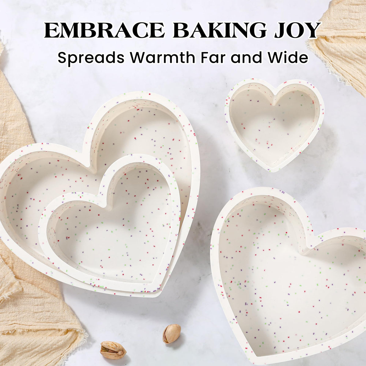 Durable silicone designed for repeated home baking sessions