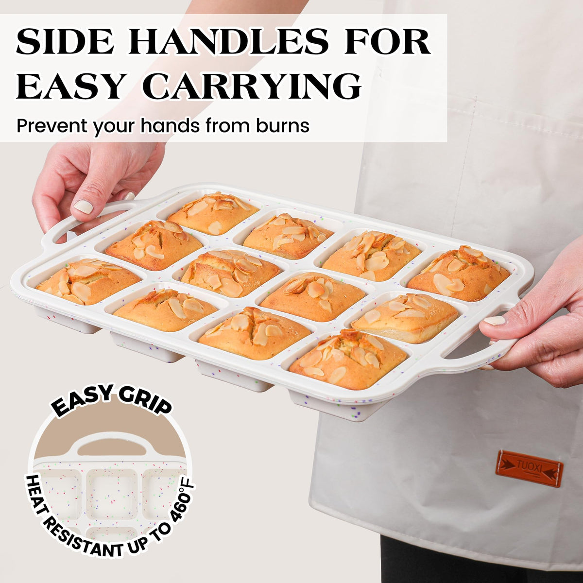AOTASO oven-safe pan for desserts, snacks, and quick meals.