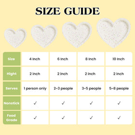 AOTASO easy-release heart pan promotes clean demolding and quick cleanup after baking.