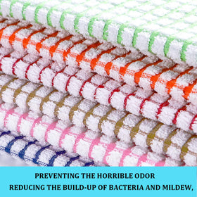AOTBAT machine-washable cotton towels for easy care.