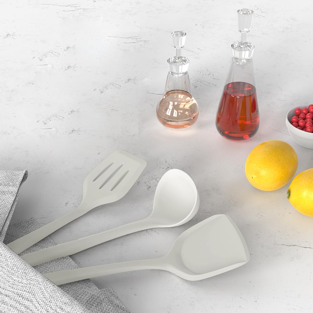 AOTHOD cream white silicone baster brush for basting and coating