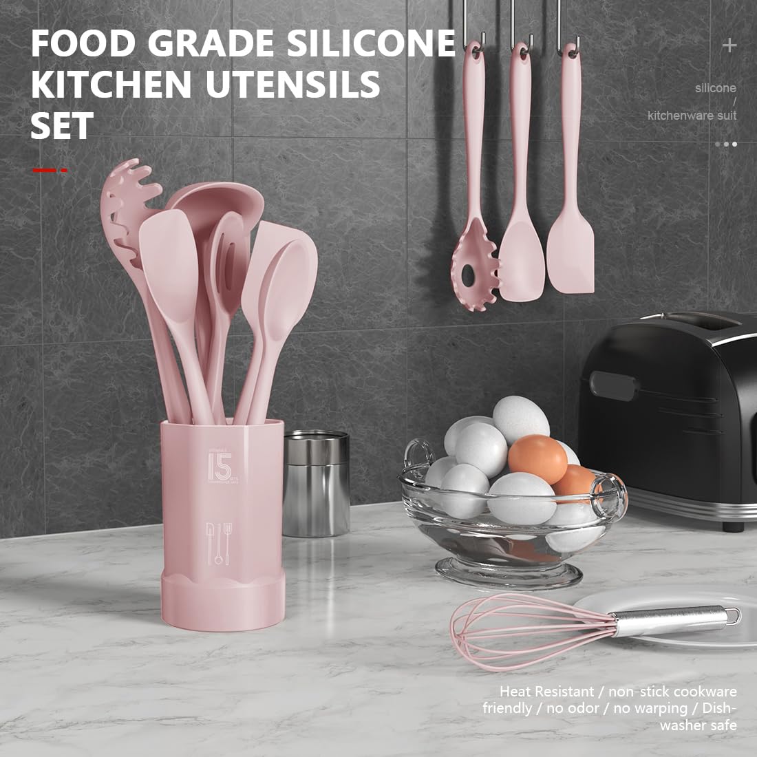 AOTHOD small slotted spoon for precise portions and delicate dishes.