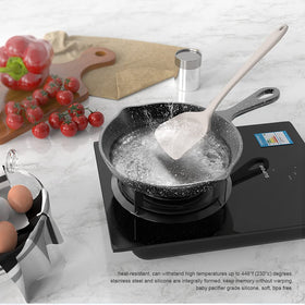 AOTHOD silicone utensils Basting Brush resists heat and coats evenly